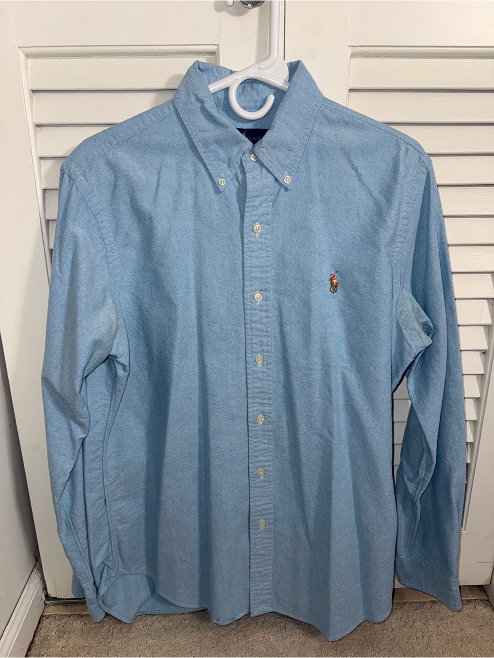 Ralph Lauren the Iconic Oxford Shirt- Aegean Blue